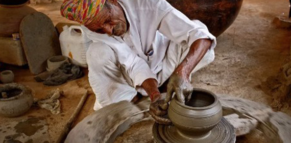 Potter (Kumhar) including tradtional ceramics and terracotta product maker